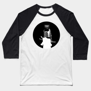 Cyber samurai BW II Baseball T-Shirt